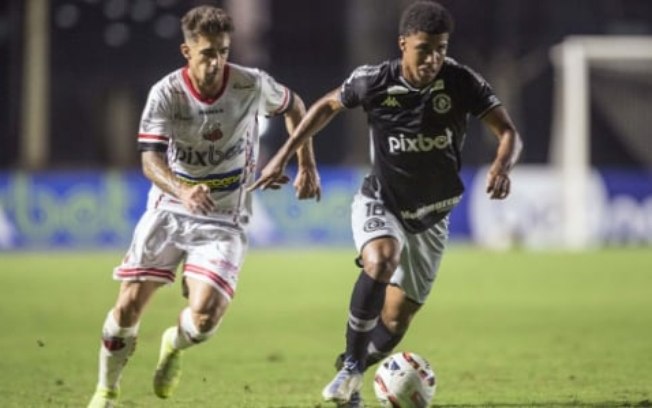 Andrey Santos lamenta empate do Vasco e já mira a próxima rodada: 'Buscar o resultado fora de casa'
