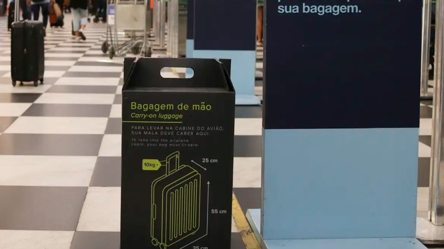 Senado aprova gratuidade de até 10 kg em bagagem de mão
