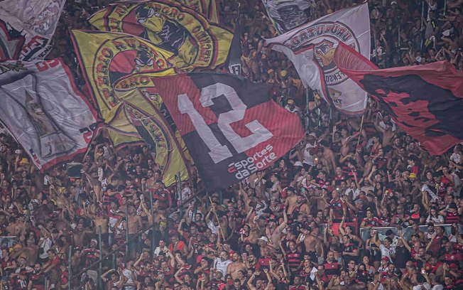 Torcida do Flamengo no Maracanã