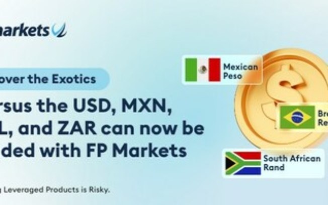 Corretora líder Forex e CFDs FP Markets Expande sua Oferta Forex de Mercados Emergentes que Adiciona Peso Mexicano (MXN), Real Brasileiro (BRL) e Rand Sul-africano (ZAR)