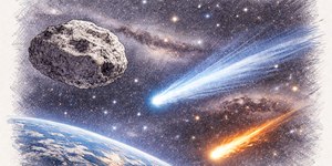 Meteorito revela mineral inédito em Marte