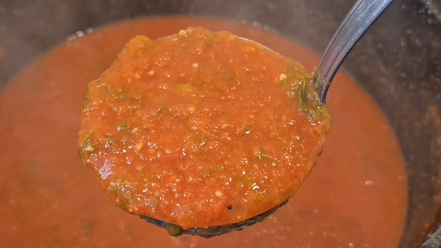 Molho de Tomates Caseiro