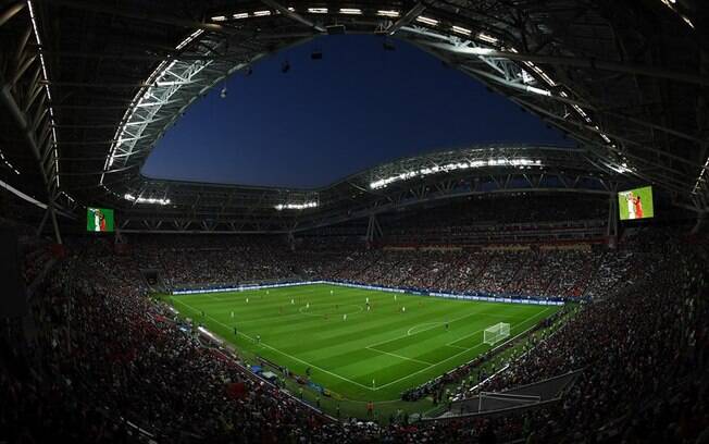 Mais de 40 mil torcedores acompanharam a semifinal da Copa das Confederações entre Portugal e Chile