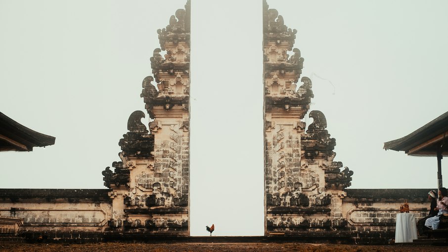 Portão do Céu no Templo Lempuyang, Indonésia