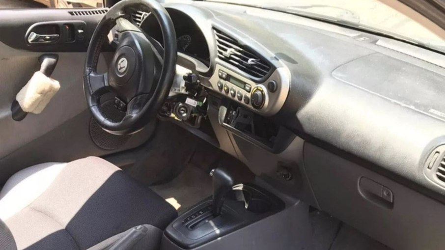 Parte interna do Honda Insight Parte interna do Honda Insight