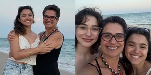 Filha e nora de Sandra Annenberg se despedem do Brasil