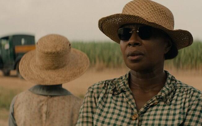 Mary J. Blige, duplamente indicada ao Oscar em 2018,em cena de 