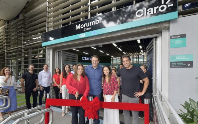 Claro assume naming rights da estação Morumbi e implementa ações de sustentabilidade Claro assume naming rights da estação Morumbi e implementa ações de sustentabilidade