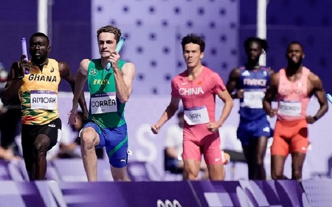 Atletismo: desclassificação no revezamento 4x100m e final no lançamento de dardos