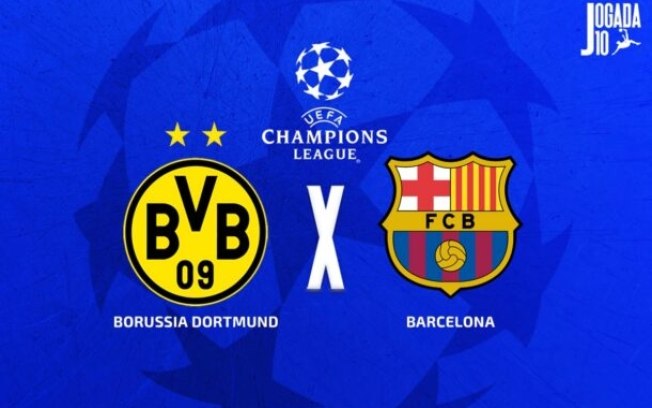 Borussia Dortmund e Barcelona se enfrentam em partida válida pela 6ª rodada da fase de liga da Champions Borussia Dortmund e Barcelona se enfrentam em partida válida pela 6ª rodada da fase de liga da Champions