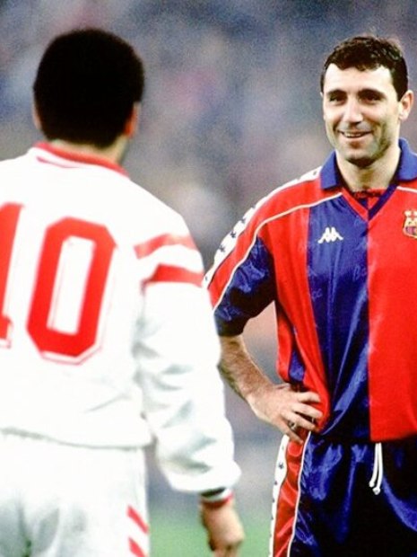 Maradona e Stoichkov