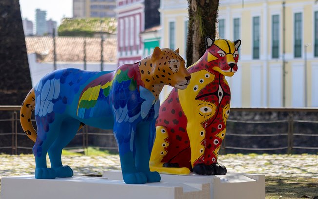 Exposição Jaguar Parade ocupa Belém durante a COP30