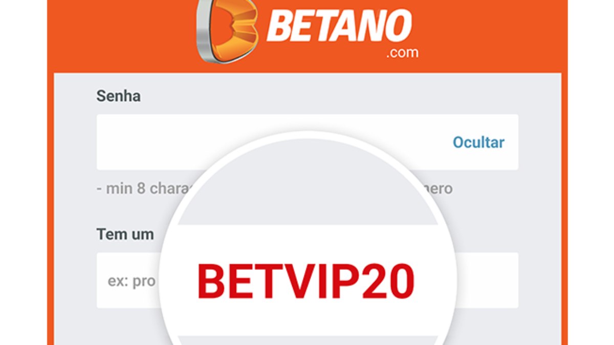 Código promocional Betano: Use BETVIP20 e receba o bônus