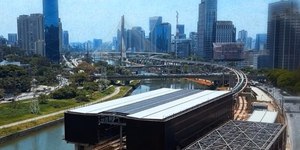 Obras da Estação Morumbi, em SP, estão perto do fim
