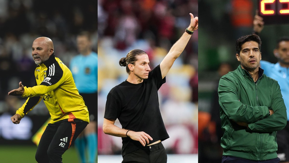 Sampaoli, Filipe Luís e Abel Ferreira esperam levar suas equipes à final Sampaoli, Filipe Luís e Abel Ferreira esperam levar suas equipes à final