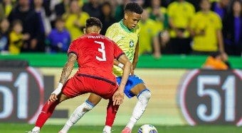 Estêvão valoriza aprendizado na seleção, mas foca no Palmeiras