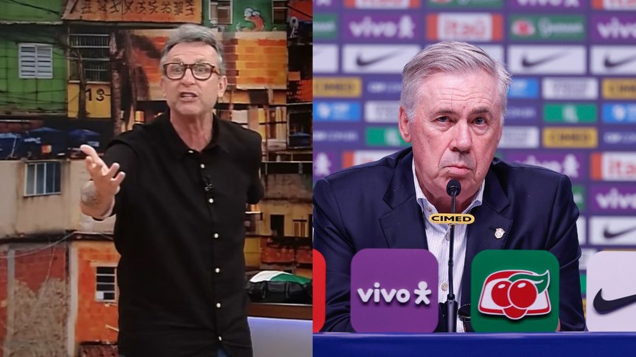 Neto critica Ancelotti por convocação: “Não passa da 1ª fase” Neto critica Ancelotti por convocação: “Não passa da 1ª fase”