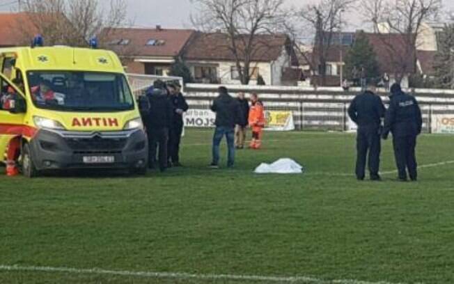 Bruno Boban, jogador do Marsónia, faleceu no gramado após levar uma bolada