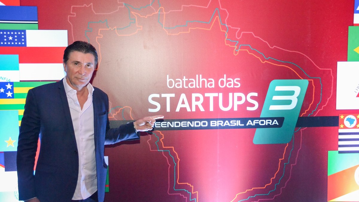 Janguiê Diniz, na pré-estreia do programa Batalha das Startups Janguiê Diniz, na pré-estreia do programa Batalha das Startups