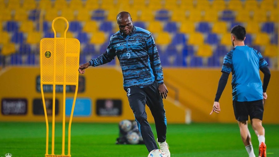 Vincent Aboubakar deixou o Al Nassr após a chegada de Cristiano Ronaldo