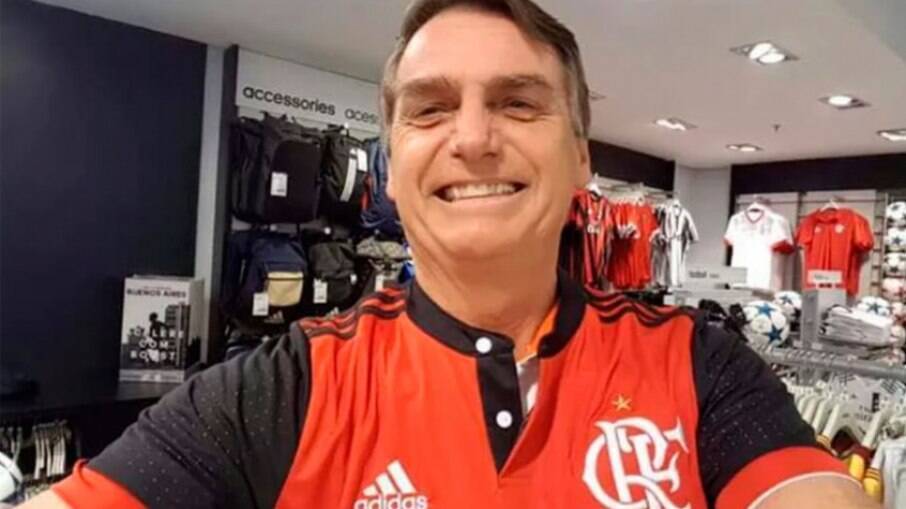 Bolsonaro declarou torcida para o Flamengo na Libertadores