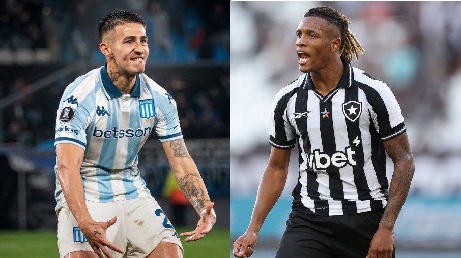 Rojas e Danilo são destaques de Racing e Botafogo