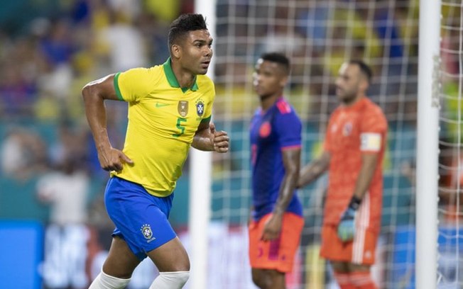 No Manchester United, Casemiro deve reeditar parceria que tem na Seleção Brasileira