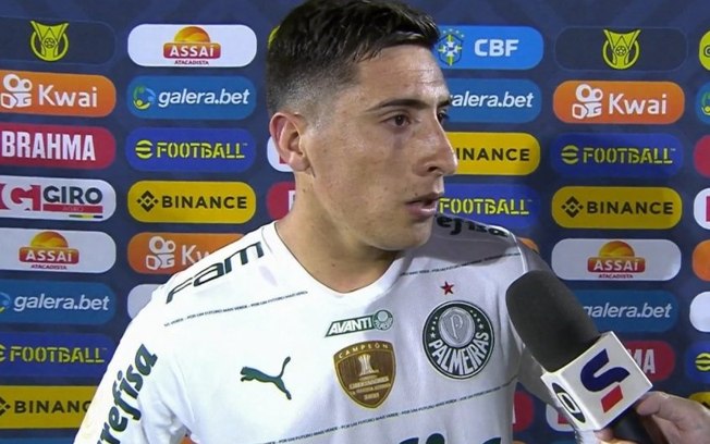 Merentiel fala em 'desabafo' após marcar seu primeiro gol pelo Palmeiras