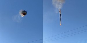 Balão tripulado pega fogo e cai em Praia Grande (SC); 8 morreram