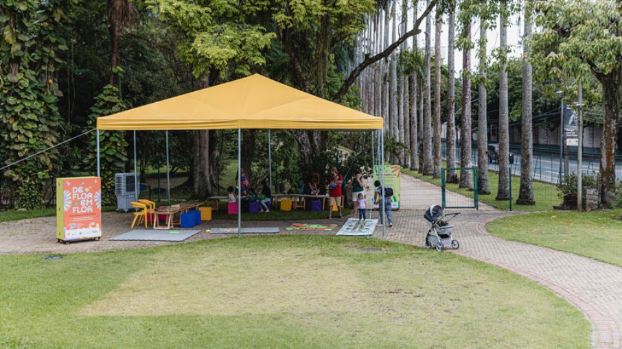 Evento infantil no Jardim Botânico (RJ)