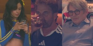 Celebridades curtem o jogo do Brasil em Miami
