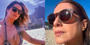 Leticia Spiller renova o bronzeado e ganha elogios: "Perfeita"