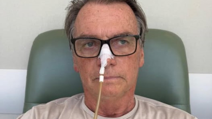 O ex-presidente Jair Bolsonaro estava internado desde 13 de abril O ex-presidente Jair Bolsonaro estava internado desde 13 de abril