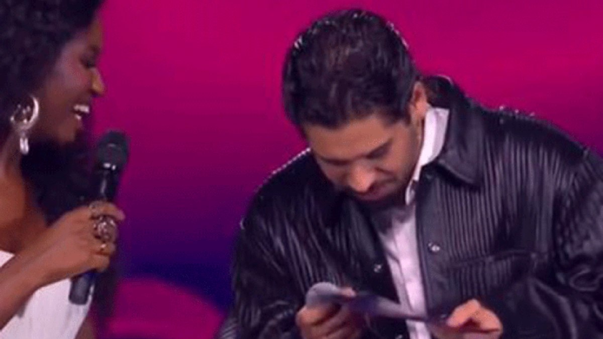 Kenya e Zé Felipe na premiação