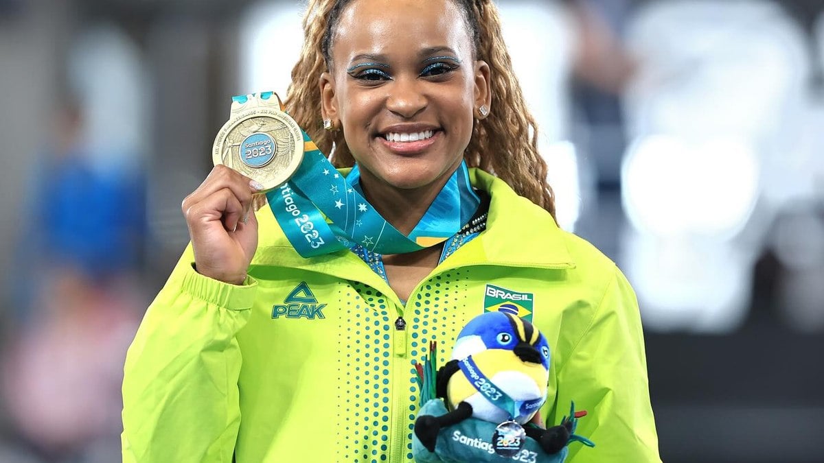 Rebeca Andrade é um dos destaques da delegação brasileira nas Olimpíadas