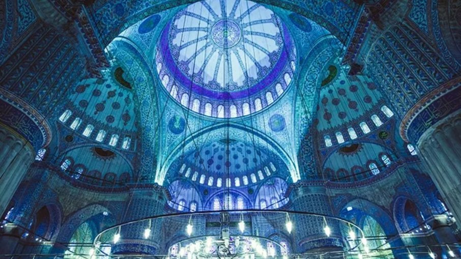 Interior Mesquita Azul