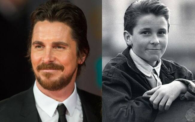 Antes e depois das celebridades: Christian Bale quando era criança