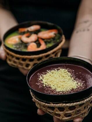 Quintal Paraense serve açaí com farinha d’água e sem açúcar
