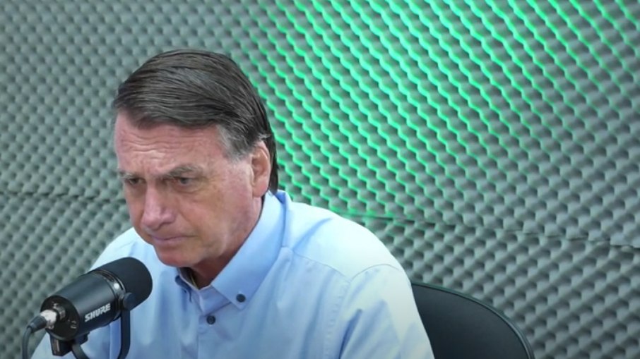 Jair Bolsonaro (PL) em entrevista