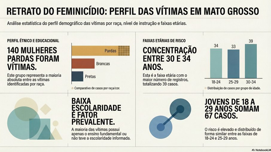 Dados feminicídio no MT Dados feminicídio no MT
