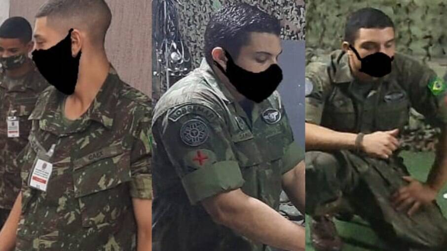 Publicação no site oficial do Centro de Avaliações do Exército inseriu máscaras digitalmente