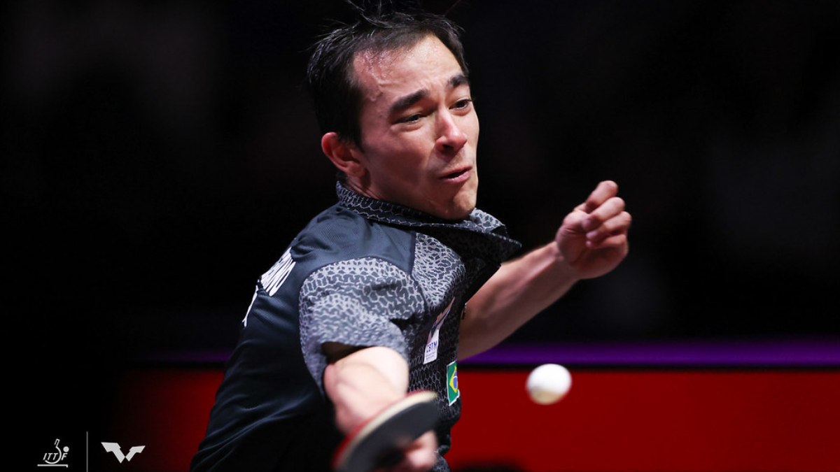 Hugo Calderano é superado na final do Mundial de Tênis de Mesa