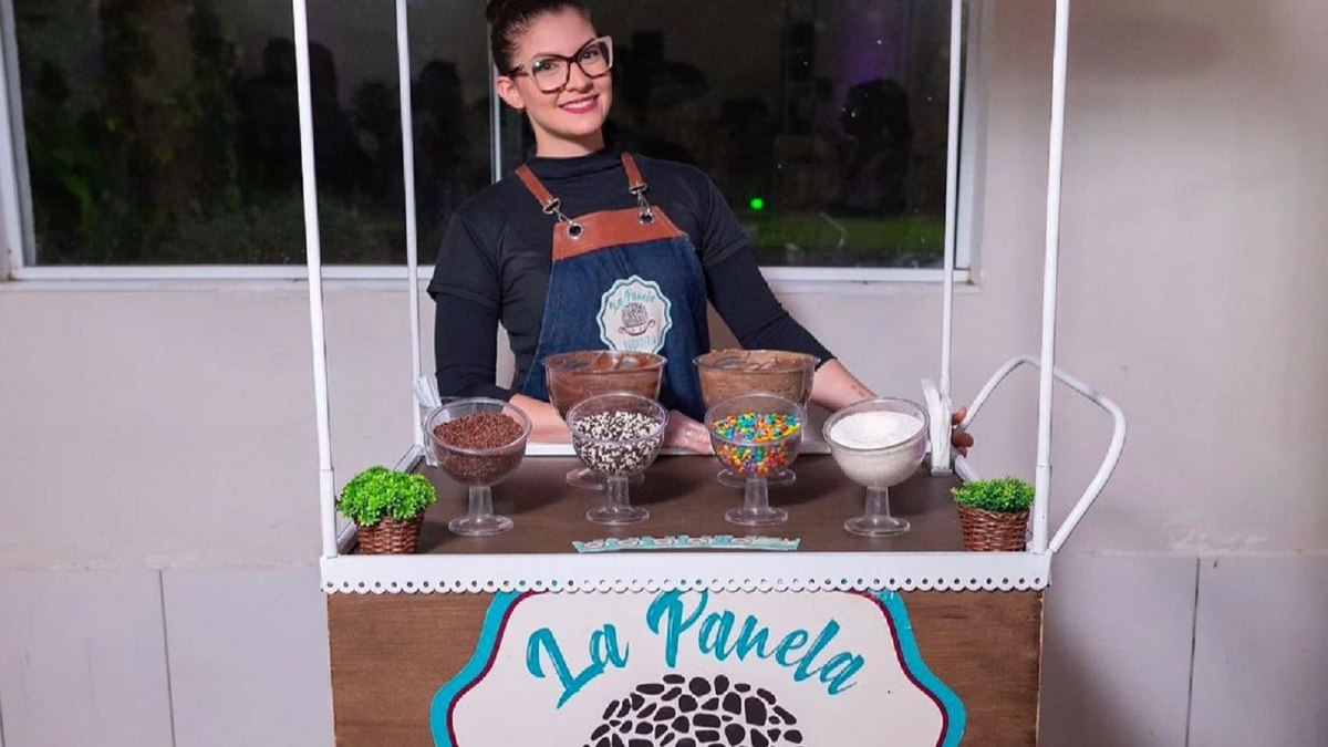 Drielly Cruz, fundadora da La Panela Brigaderia Drielly Cruz, fundadora da La Panela Brigaderia