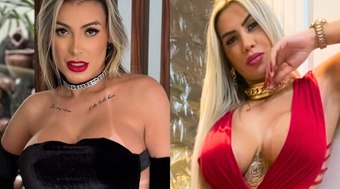 Andressa Urach manda recado para Juju Ferrari após briga em festa