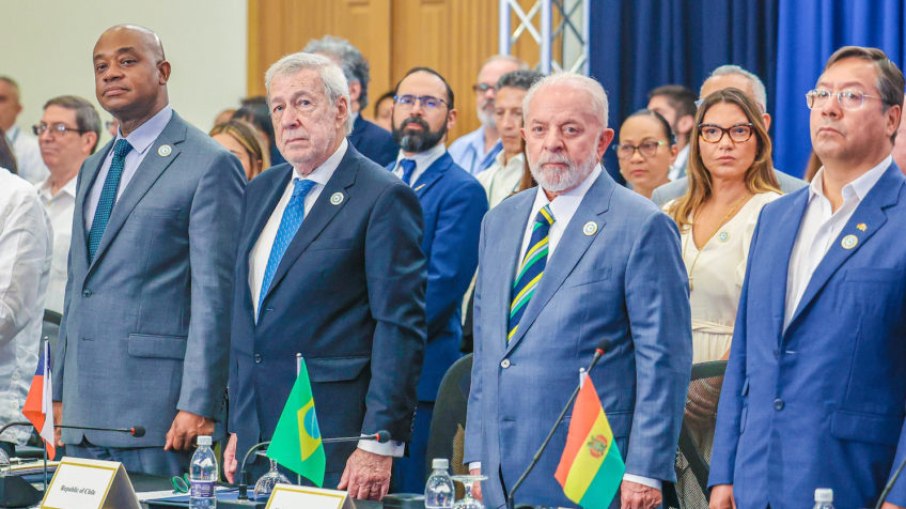 Líderes da América Latina na abertura da CELAC