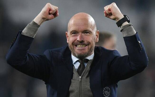 Erik ten Hag levou o Ajax a semifinal da Liga dos Campeões dessa temporada Erik ten Hag levou o Ajax a semifinal da Liga dos Campeões dessa temporada