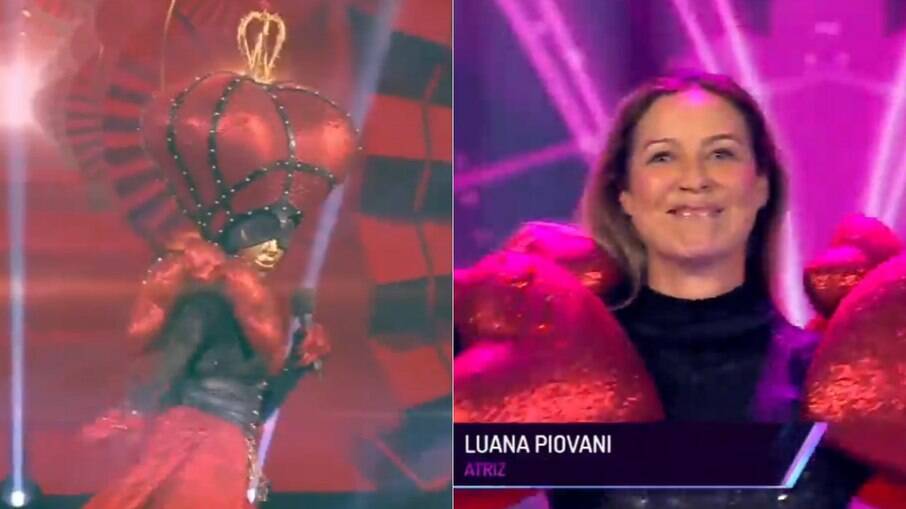 Luana Piovani foi eliminada do The Masked Singer Portugal