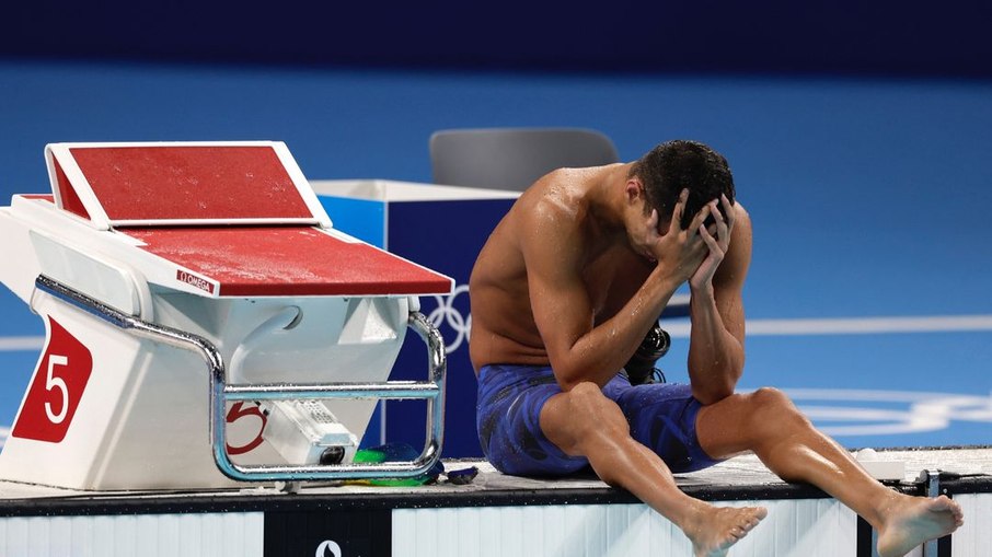 Guilherme Cachorrão fica em 5º na final dos 400m livre da natação