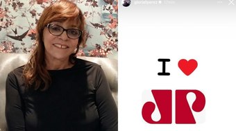 Gloria Perez declara amor à Jovem Pan e causa desconforto