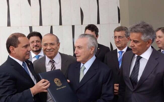 Temer assumiu a Presidência da República após o Senado abrir o processo de impeachment da ex-presidente Dilma